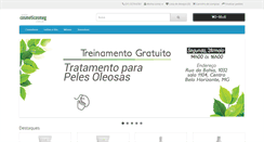 Desktop Screenshot of cosmeticosmeg.com.br